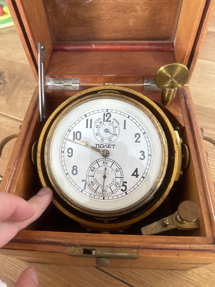 Zegar morski chronometr polet poljot kirova zenith
