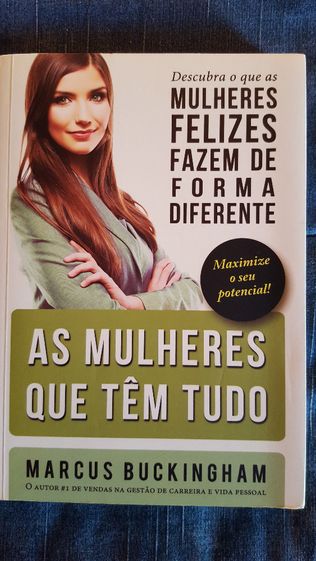 Livro "As mulheres que têm tudo", Marcus Buckingham (Autor)