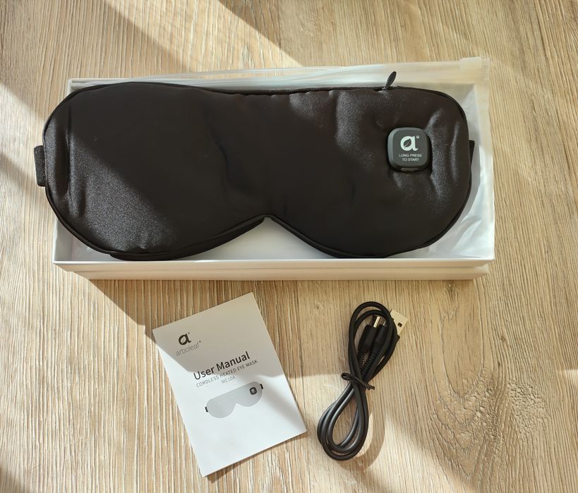 Окуляри-маска для очей Arboleaf з підігрівом: для сухих очей та сну