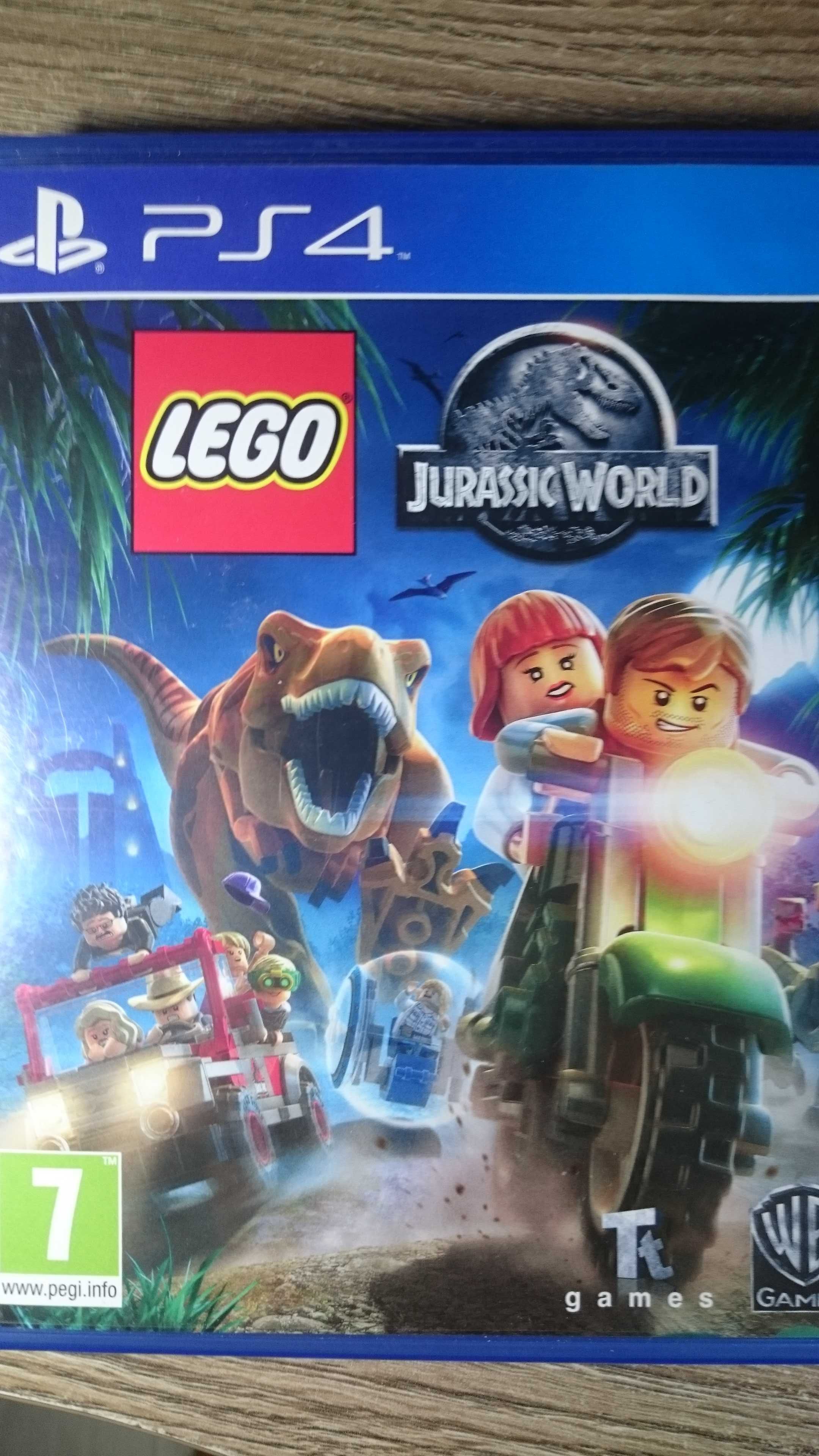 Lego Jurassic World park jurajski ps4 playstation 4 minecraf spiderman