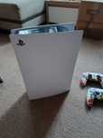 PlayStation 5 z napędem , dwa pady, gwarancja