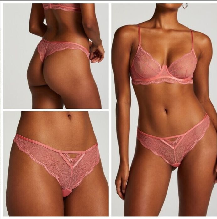 Hunkemoller! Повністю мереживні жіночі труси, чікіні Хл розмір fandago