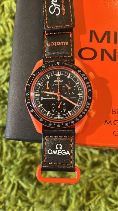 Swatch omega mission to lava
