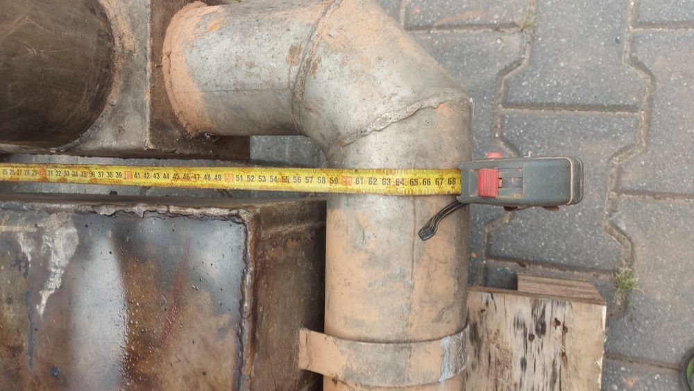 Nagrzewnica wymiennik ciepła wędzarnia STASZAK + palnik