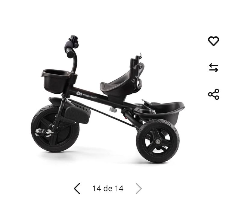 Triciclo 5 em 1 novo