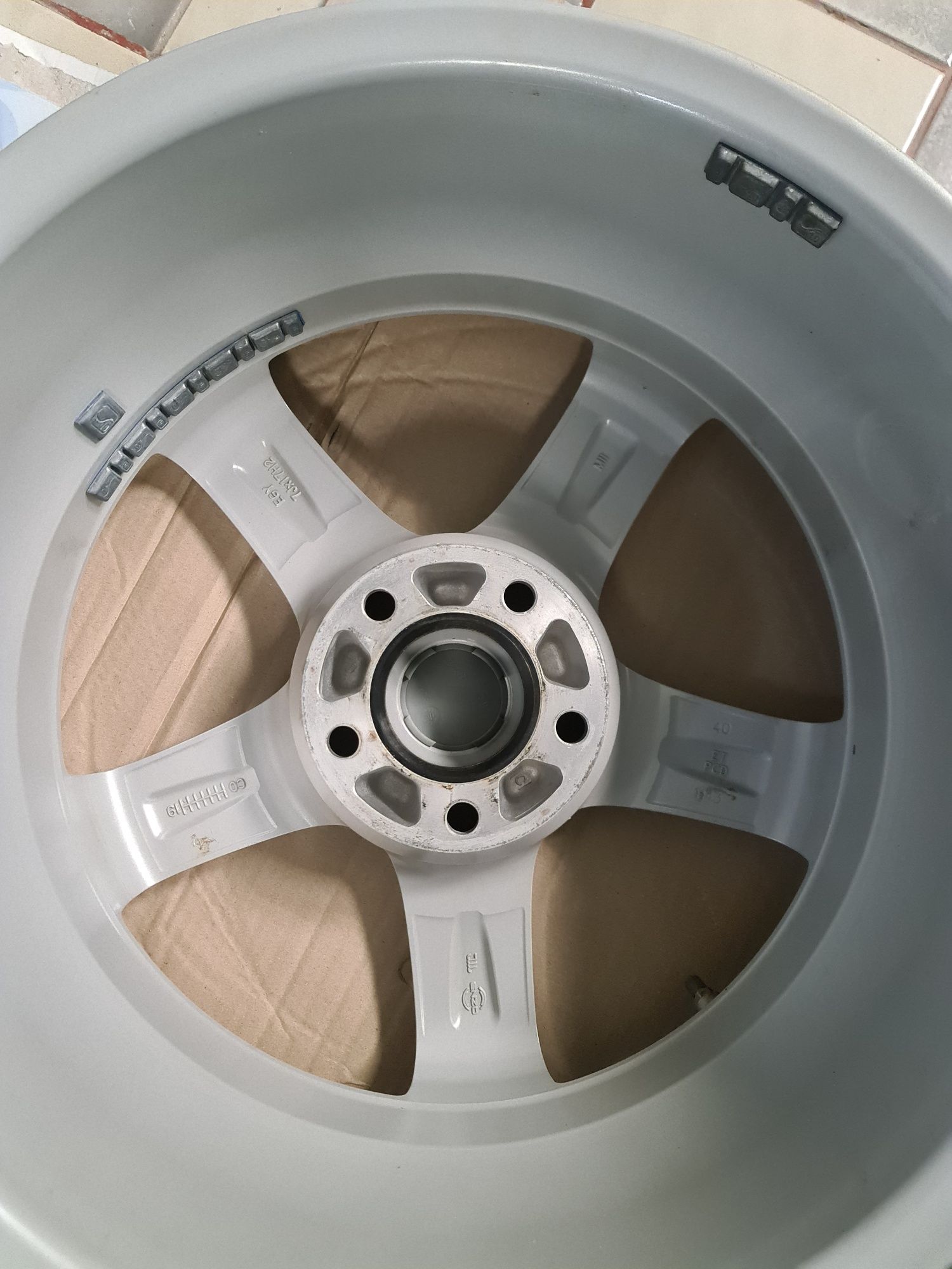 Felgi aluminiowe 17"czujniki KIA 5x114.3