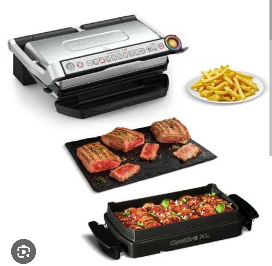 Гриль Tefal OptiGrill+ XL GC724D12+форма для випічкиGC750D30