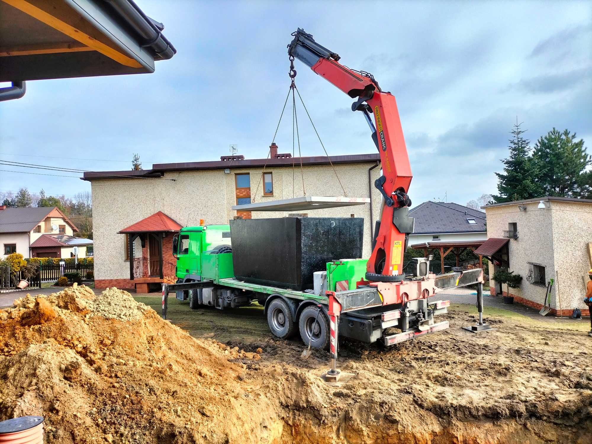 Zbiornik Betonowy Szambo Betonowe Szamba Zbiorniki na Deszczówkę ATEST