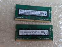 Dwie Pamięci sodimm 4 pc3200 po 4GB każda