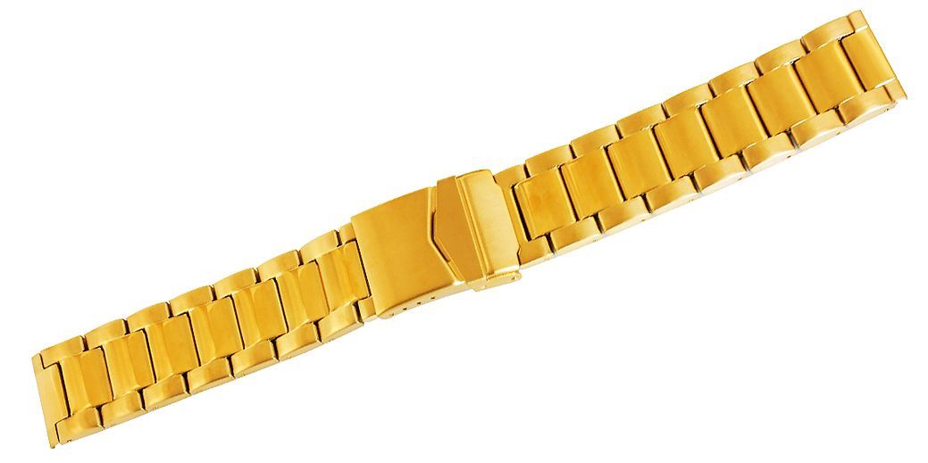 bransoleta regulowana złota pvd 22 mm 676g-22