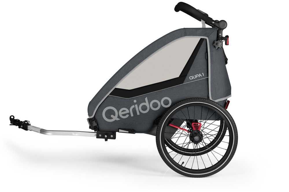 Qeridoo QUPA 1 Przyczepka rowerowa wózek spacerowy wysyłka 24h
