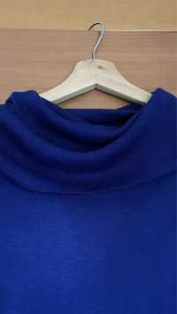 Vestido de malha Azul elétrico