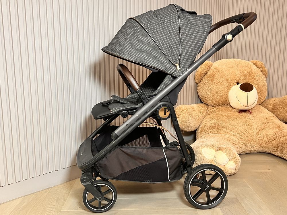 Коляска итальянская 2 в 1 Peg Perego Veloce ( люлька + прогулочная )