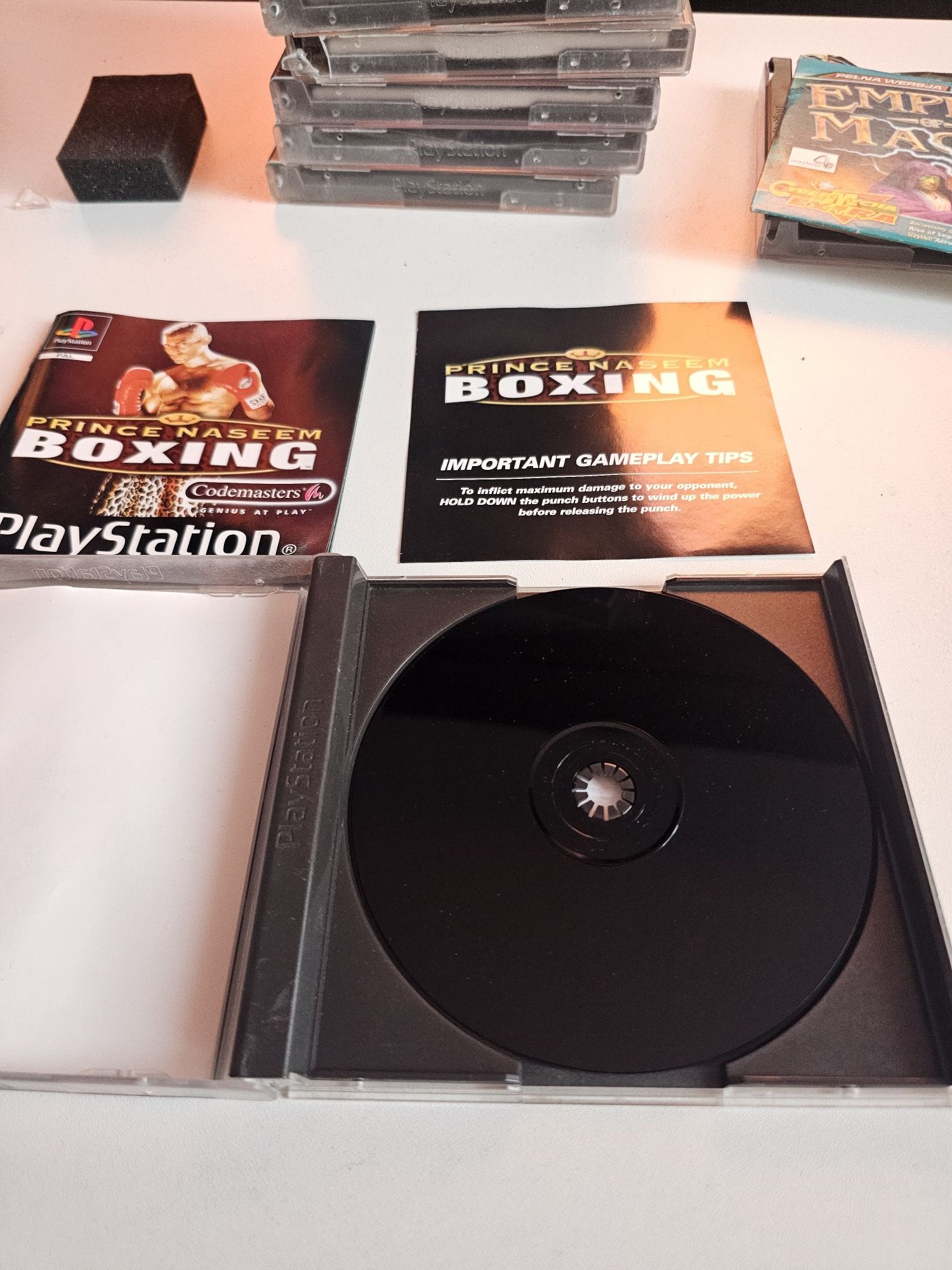 Prince Naseem Boxing psx playstation 3xA komplet