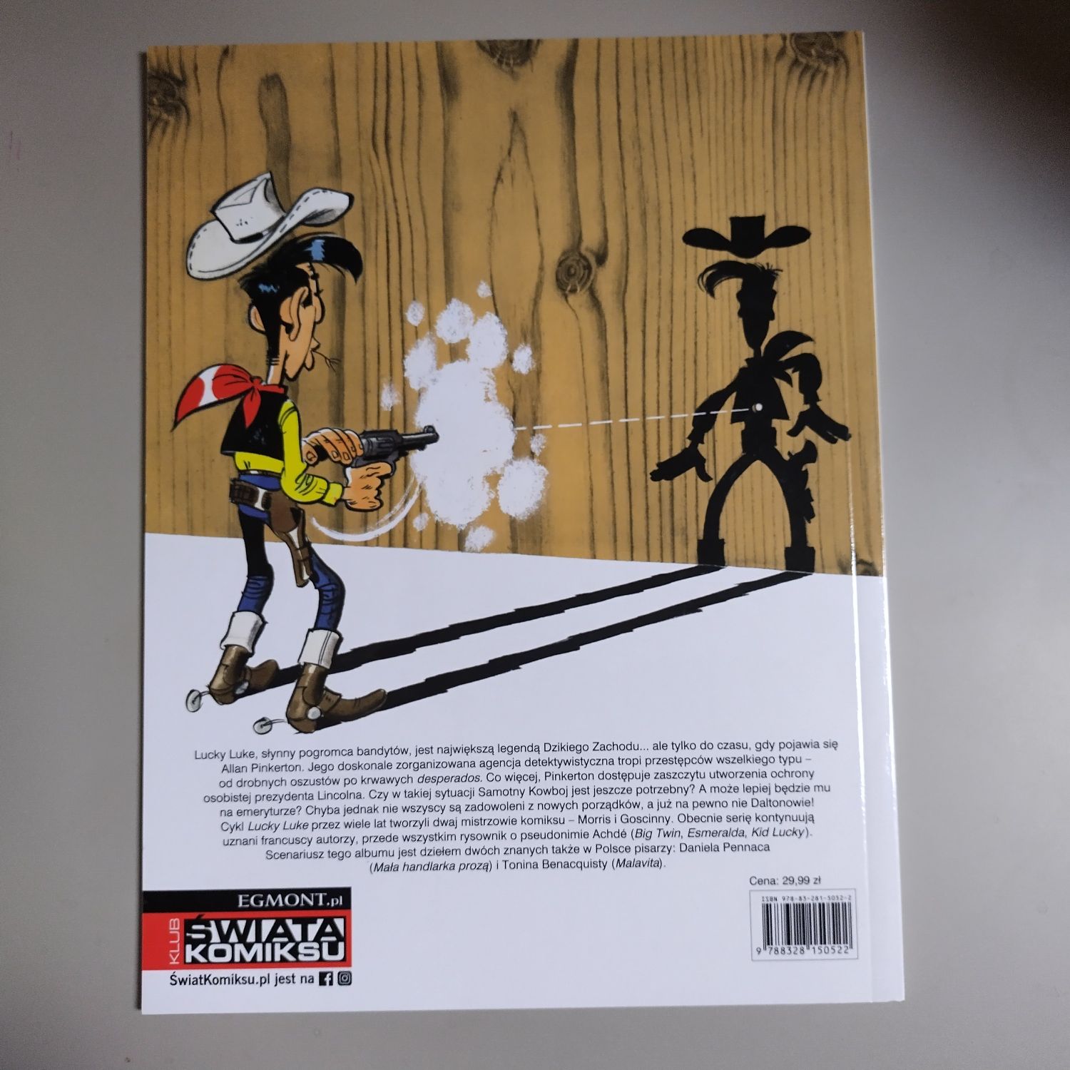 Lucky Luke kontra Pinkerton komiks