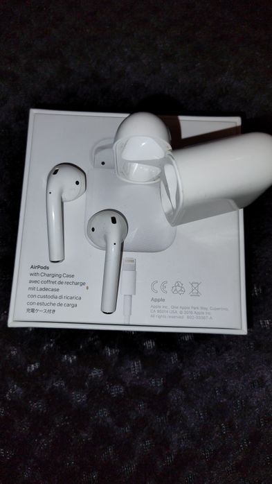 Słuchawki douszne APPLE AirPods II Białe