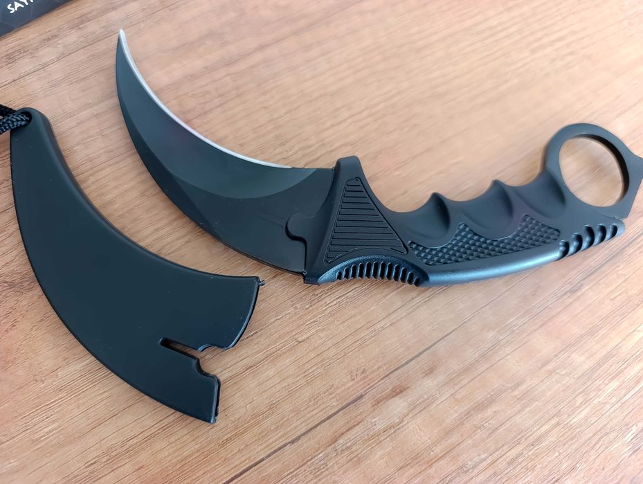 Karambit Survivalowy Taktyczny - nowy w opakowaniu