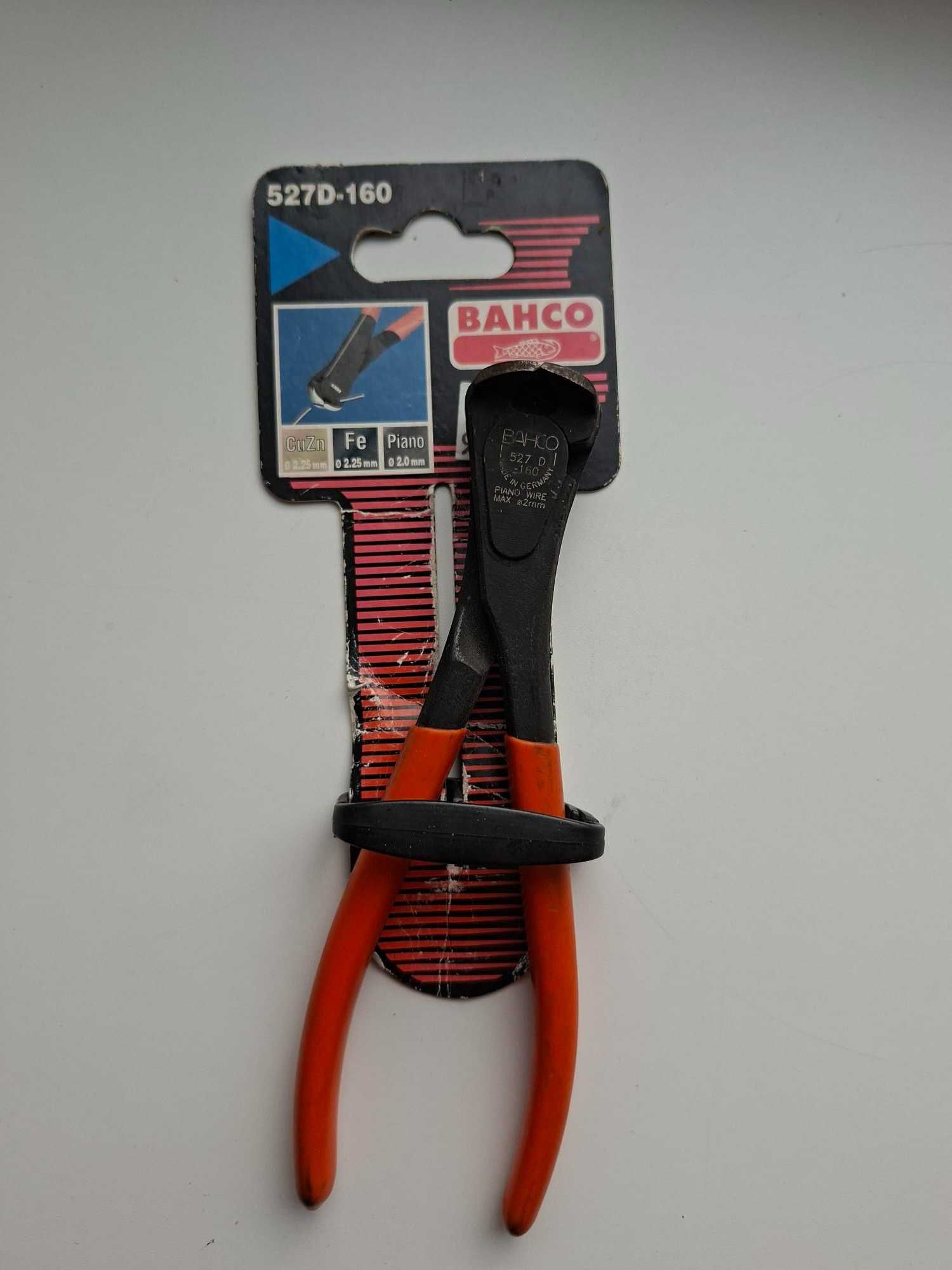 Szczypce ucinaki czołowe cęgi hartowane 160 mm BAHCO 527 D-160
