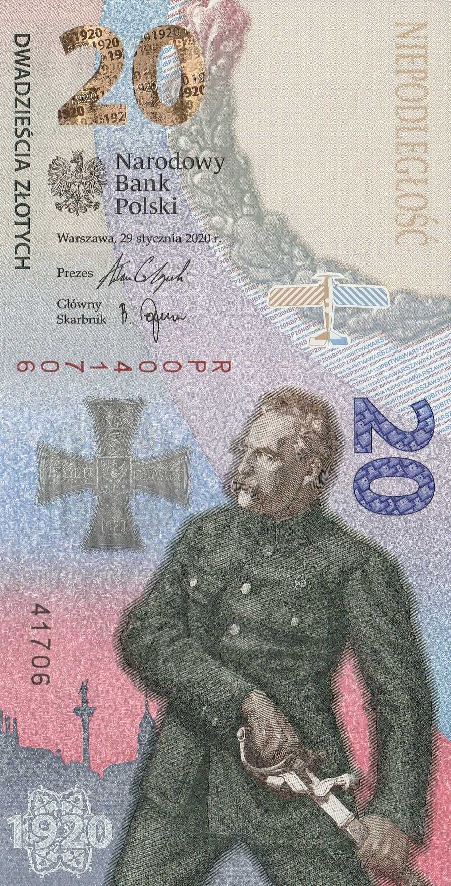 Banknot kolekcjonerski z śląskim numerem seryjnym !!!