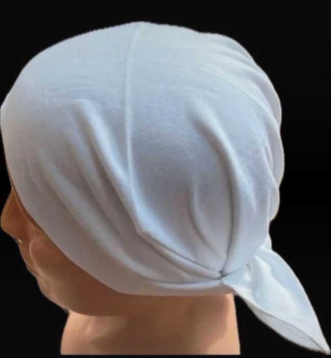 Chusta chustka na glowe gladka