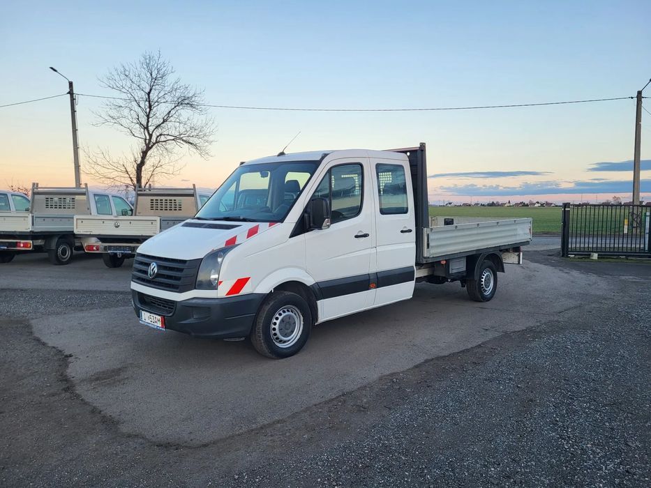 Volkswagen Crafter 2,0 tdi klima super stan idealny serwisowany paka 3.5m  Vw Crafter doka stan idealny paka 3.50 m klima sprowadzony