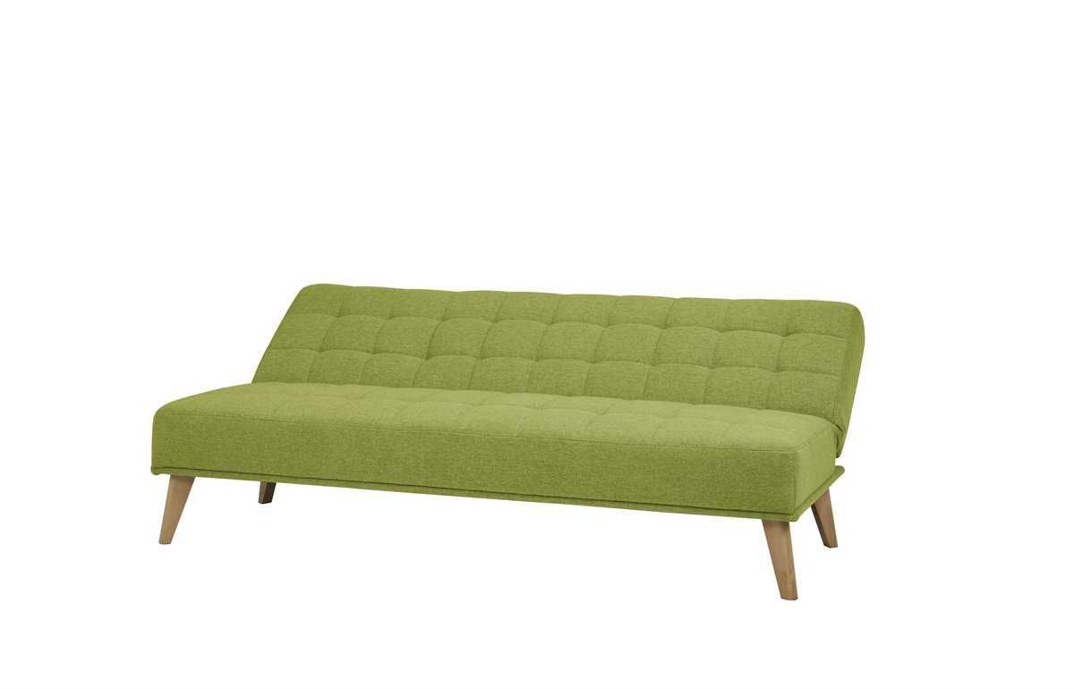 Sofá cama verde claro