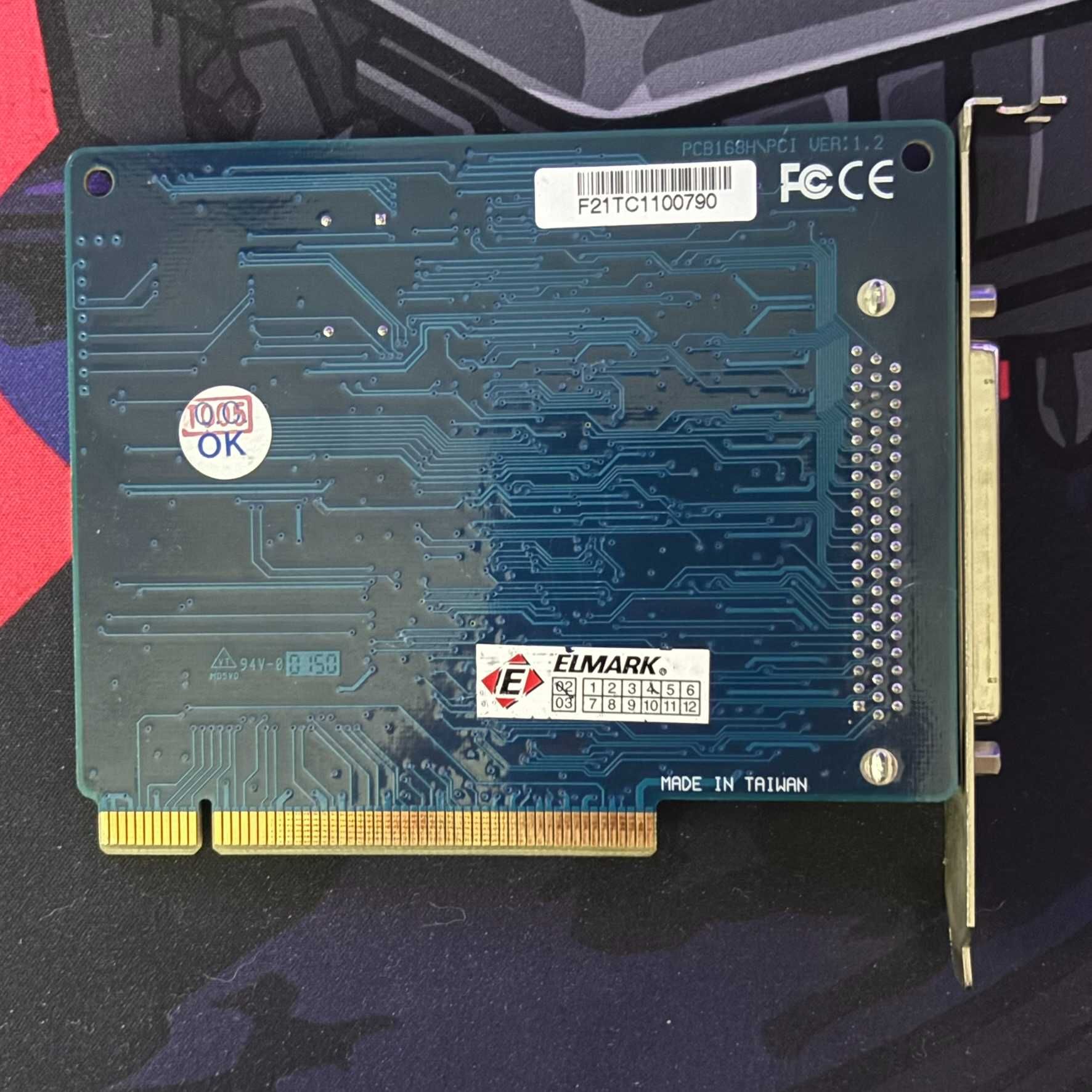 Karta C168H/PCI MOXA 8x port RS-232 PCI