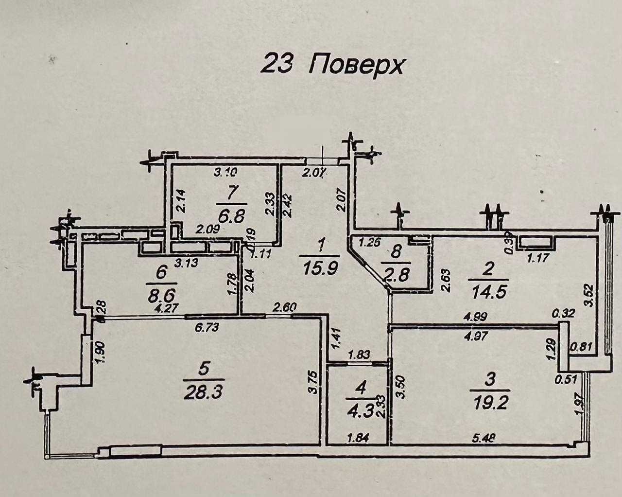 100 м.кв. Квартира на Французском бульваре