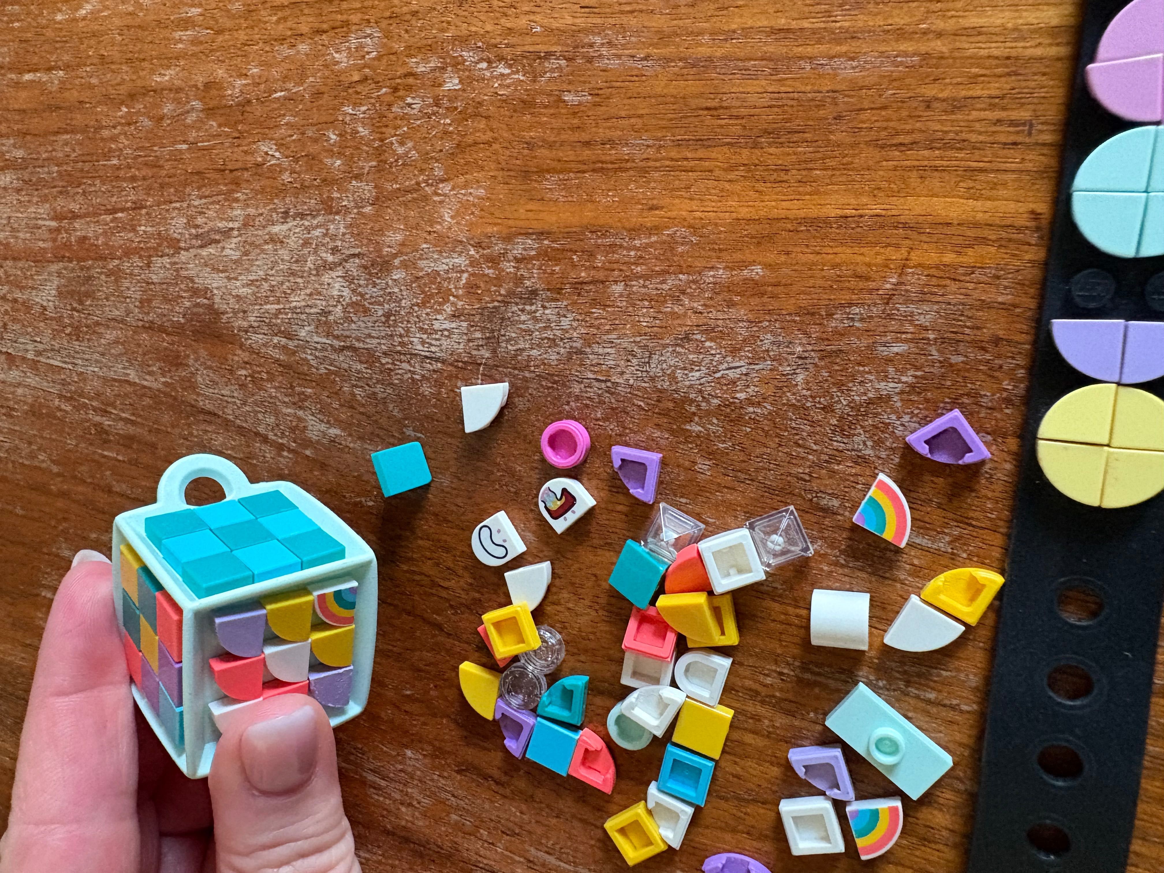 Lego dots bransoletka brelok