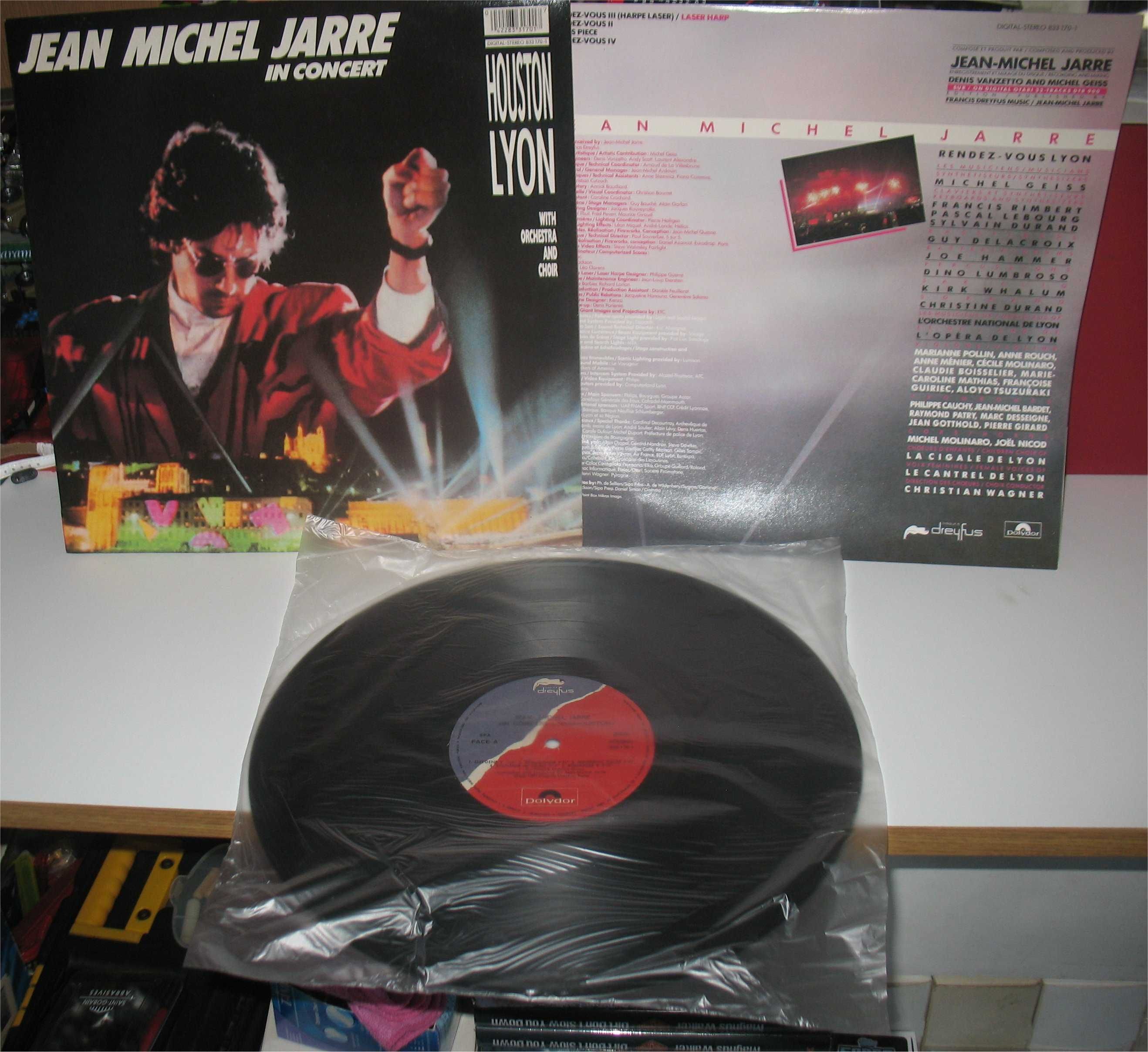 Jean Michel Jarre - In Concert - Houston Lyon - LP