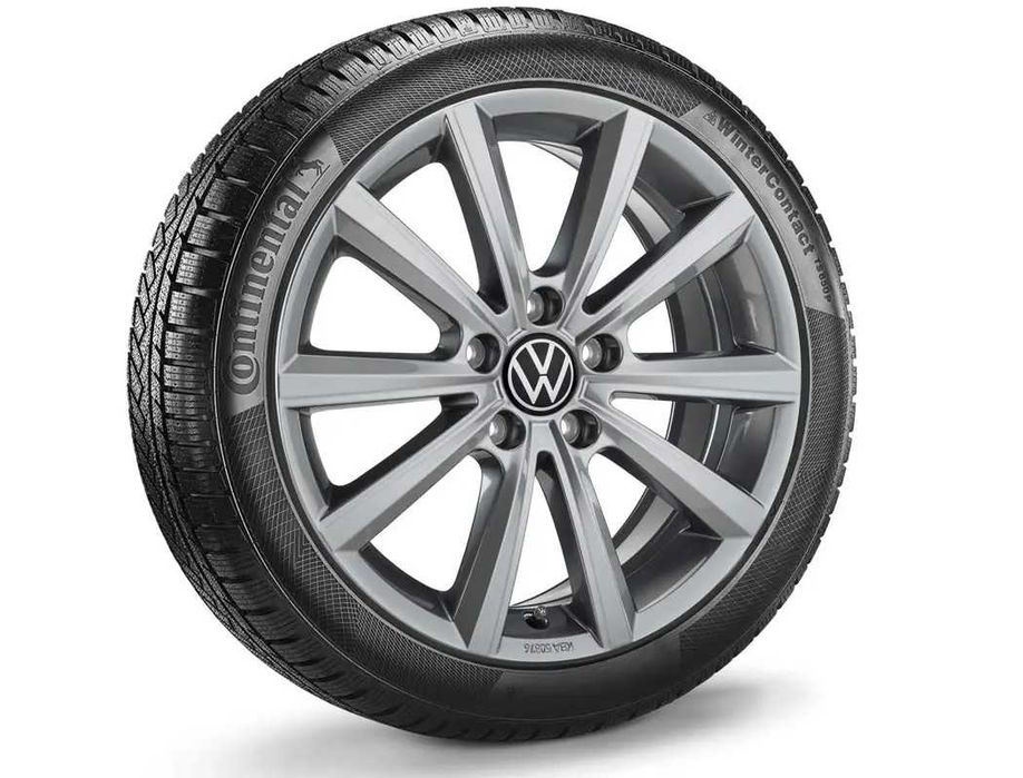 4x Nowe oryginalne koła zimowe 215/55 R17 VW Passat B8 T-ROC Rzeszów