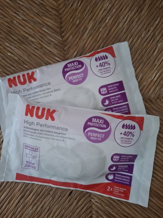 Nowe wkładki laktacyjne 4 szt