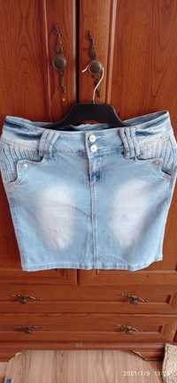Nowa Spódnica damska jeansowa