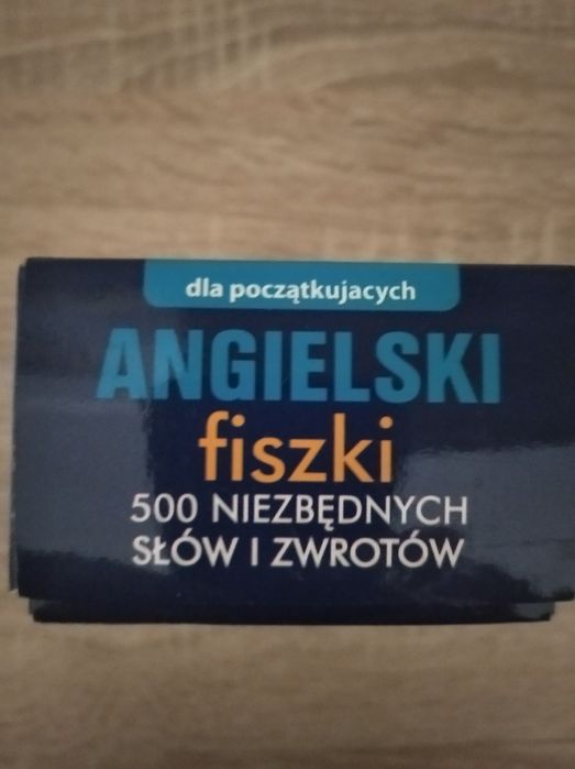 Fiszki do nauki języka angielskiego