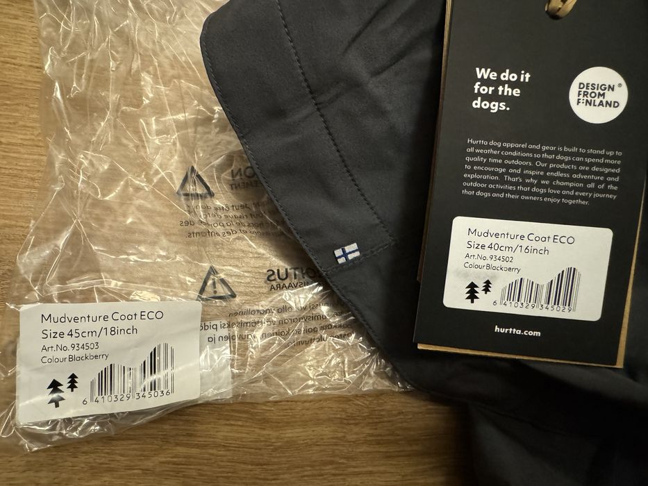 Hurtta mudventure kurtka przeciwdeszczowa dla psa
