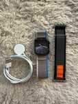 Smartwatch Apple Watch 7 45mm LTE Stainless Steel bateria 100%