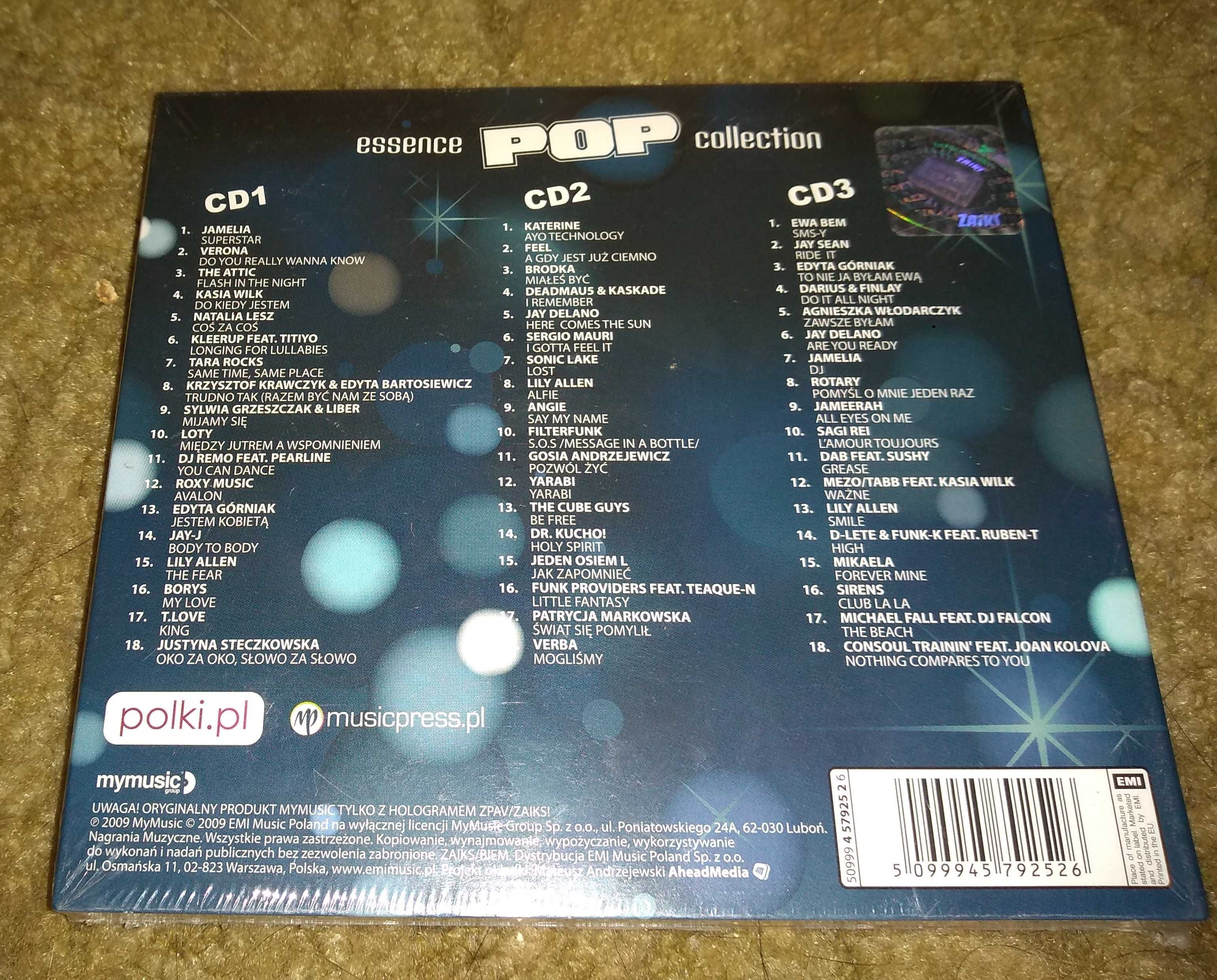 Essence Pop Collection / 3CD / CD / FOLIA /
