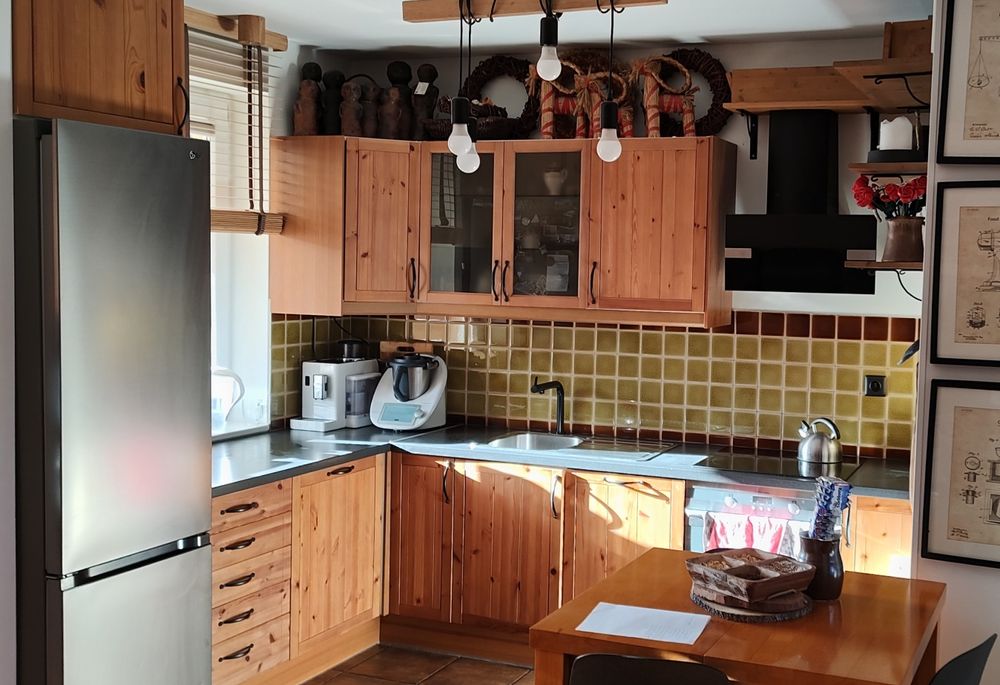 Meble kuchenne Ikea Fagerland plus agd tj. zmywarka, zlew, bateria, ok