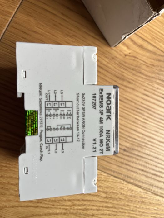 Noark ex9ems licznik energii modbus