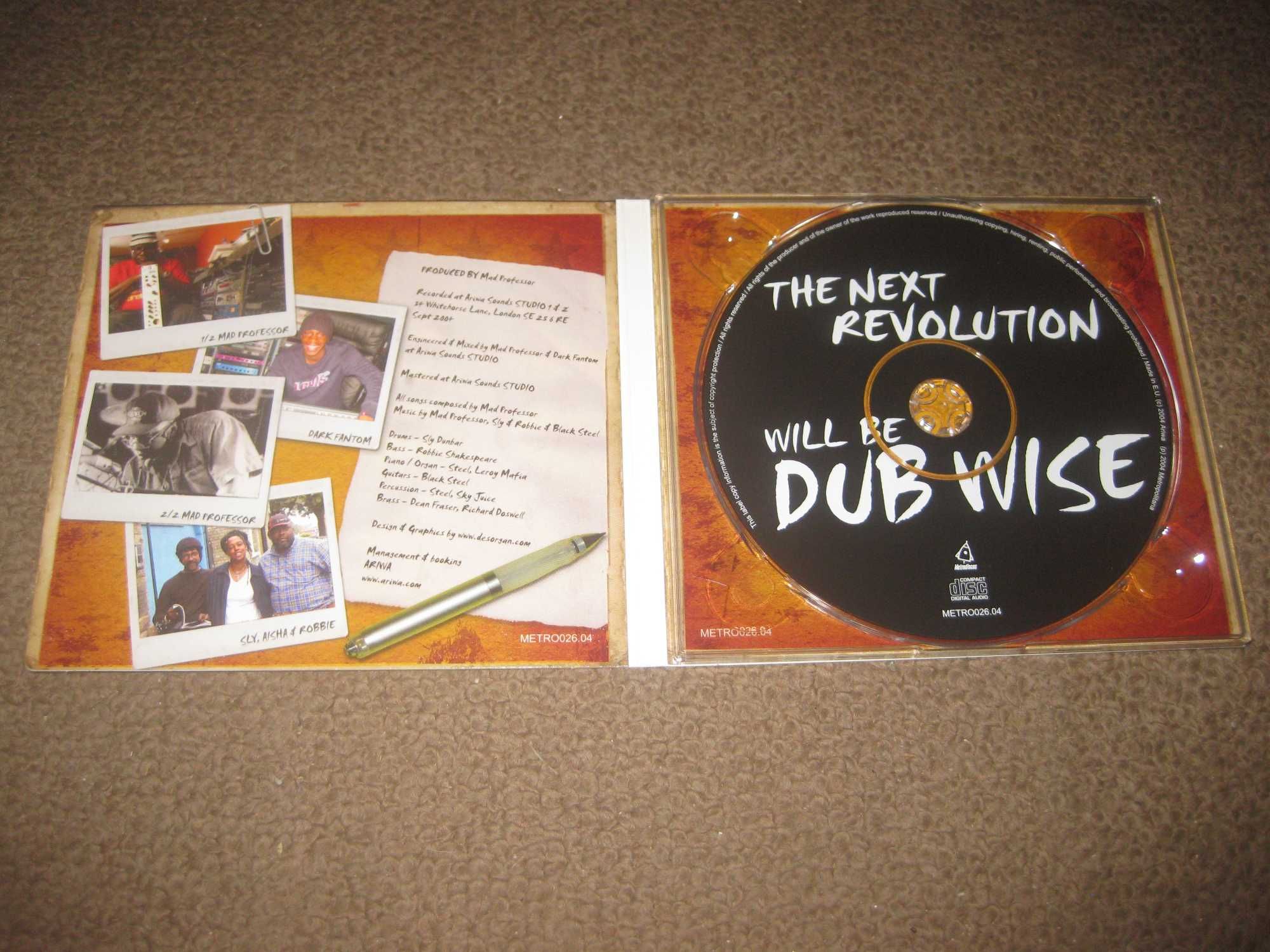 CD do Mad Professor "The Next Revolution Will Be Dub Wise" Digipack!