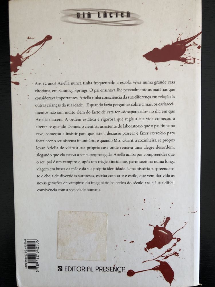 Livro A Sociedade do Sangue