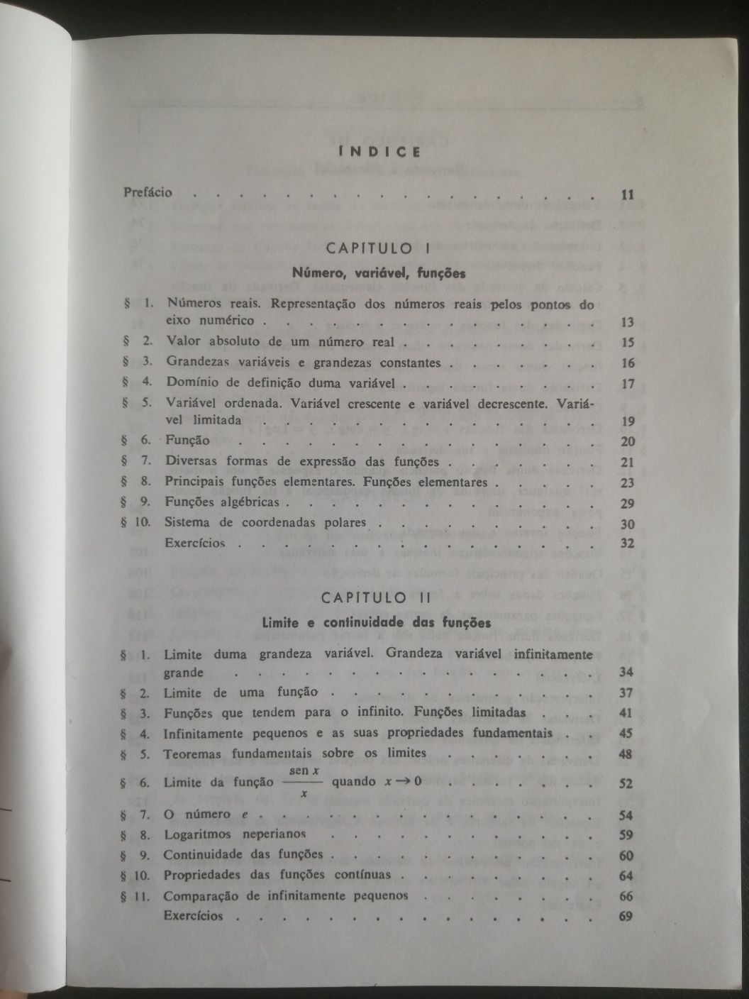 Cálculo diferencial e Integral. N. PISKOUNOV. Volume 1