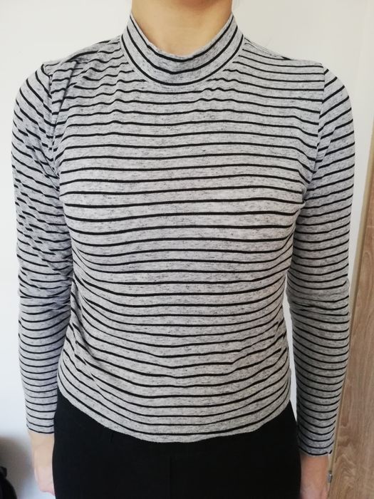 Crop top na długi rękaw