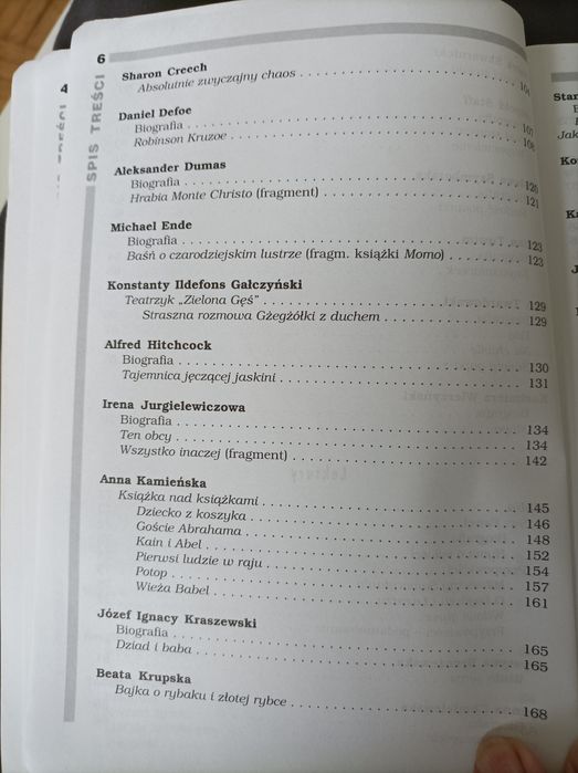 Opracowania lektury wiersze 6 klasa