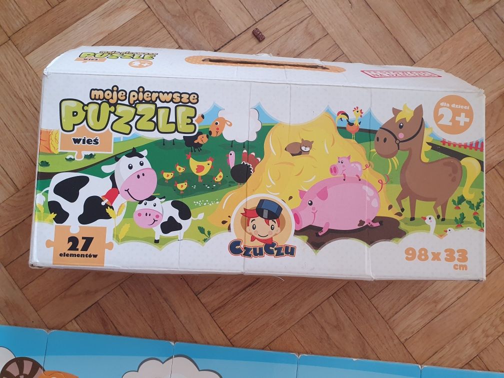 Puzzle Czuczu moje pierwsze puzzle Wieś 27 elementów