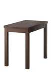 Ikea borje,bjursta, zestaw stół i 2 krzesła, ciemny brąz, wenge