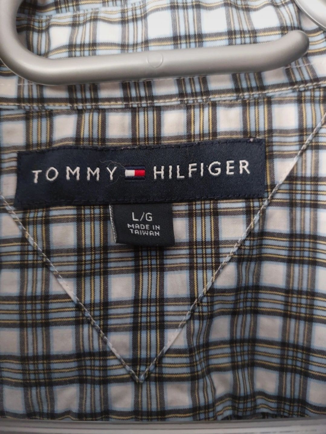 Używana, koszula męska Tommy Hilfiger.
