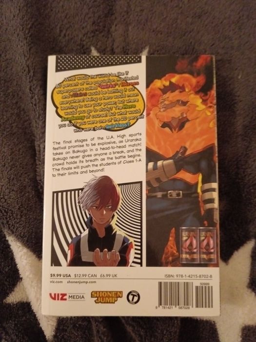 Manga de my hero academia- volume 5