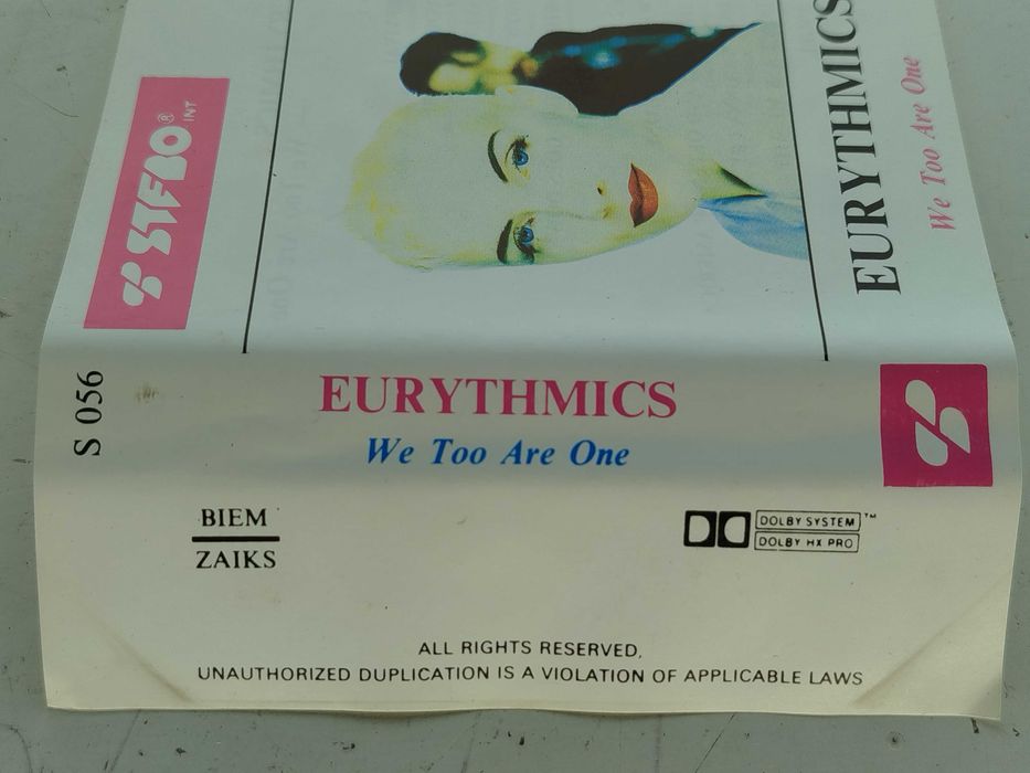 Eurythmics We Too Are One