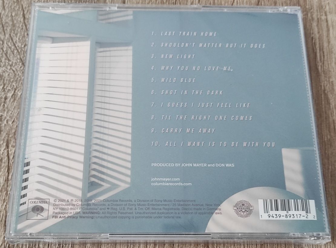John Mayer - Sob Rock CD Novo